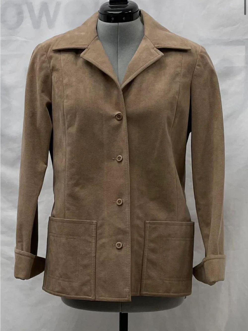 BRODSKIN ULTRA SUEDE Vintage Jacket & Skirt SET, 100% Suede Leather